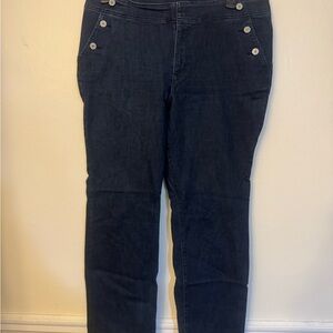 Women's Dark Blue Jeans
